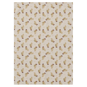 Nordic Botanical Berry Pattern Neutral Beige Scand Tablecloth