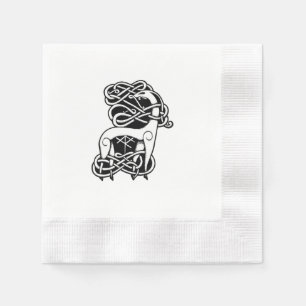 Nordic/Celtic deer Napkins