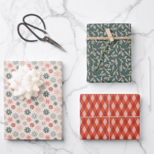 Nordic Christmas Classics Wrapping Sheets