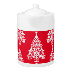 Nordic Christmas Decorations Teapot
