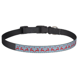 Nordic Christmas Dog Collar – Knit Paw Prints