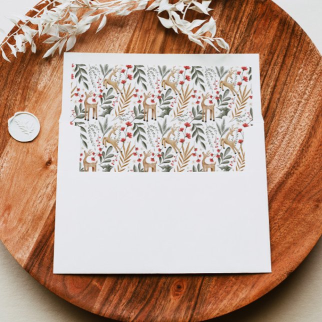 Nordic Christmas Envelope Liner Holiday Scandi (Creator Uploaded)