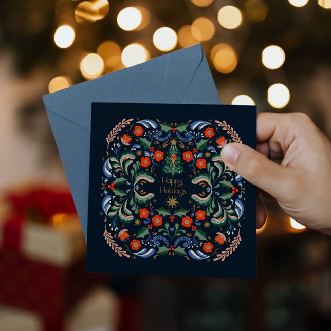 Nordic Christmas greetings Card (Creator Uploaded)