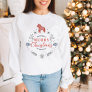 Nordic Christmas Merry Christmas Sweatshirt