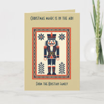 Nordic Christmas Minimal Style Nutcracker Toy Sold