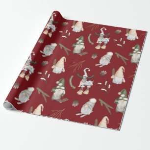 Nordic Christmas Pattern Wrapping Paper