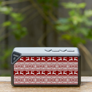 Nordic Christmas Scandinavian Reindeer Bluetooth Speaker