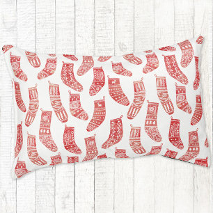 Nordic Christmas Stocking Pet Bed