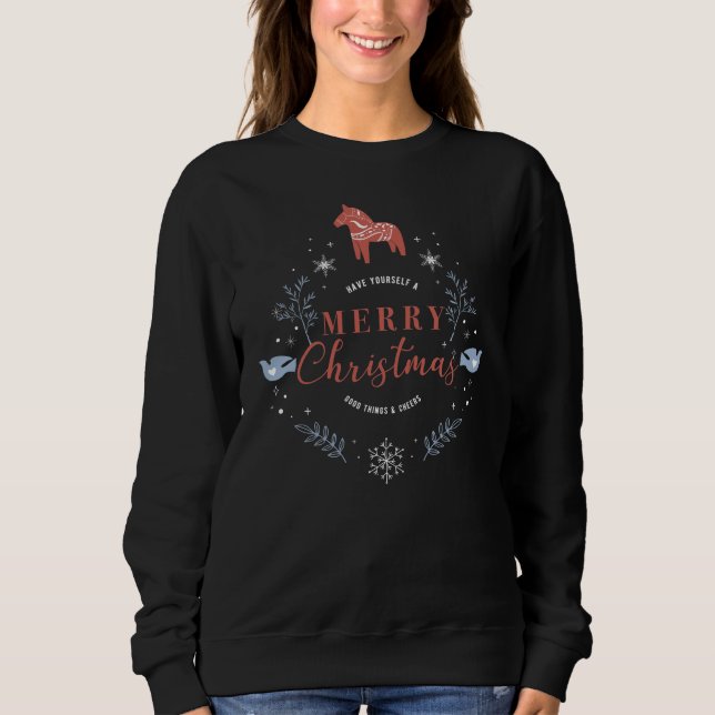 Nordic Christmas  Sweatshirt (Front)