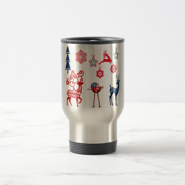 NORDIC CHRISTMAS TRAVEL MUG (Center)