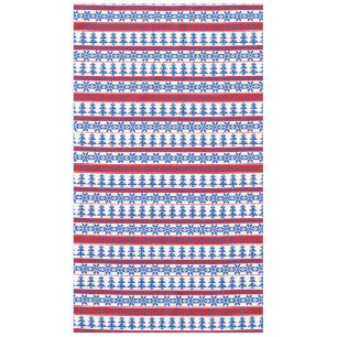 Nordic Christmas Trees Tablecloth