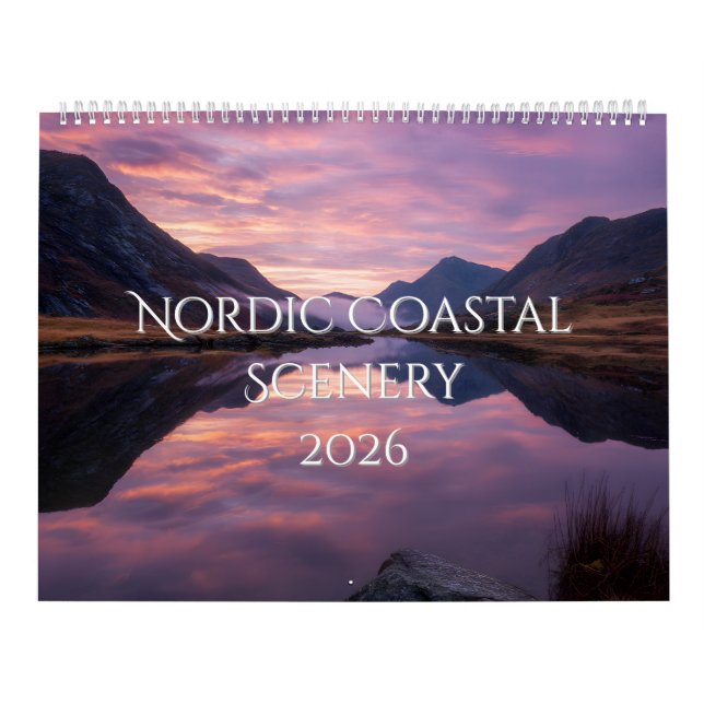 Nordic Coastal Scenery Calendar (Cover)