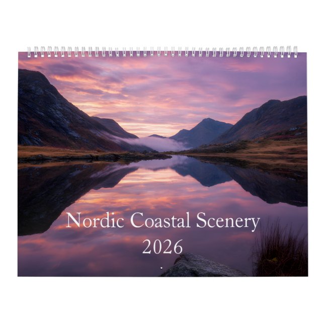 Nordic Coastal Scenery Calendar (Cover)