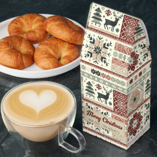 Nordic Cozy Sweater Christmas Roasted Coffee