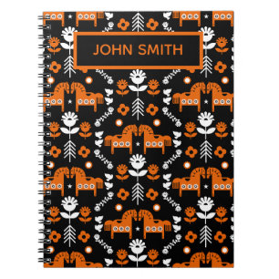 Nordic Data Horse Home Decor  Notebook
