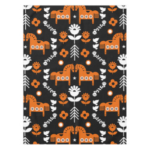 Nordic Data Horse Home Decor  Tablecloth