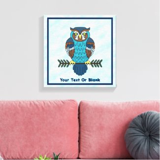 Nordic Folk Art Owl