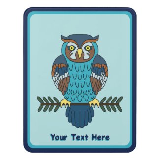 Nordic Folk Art Owl