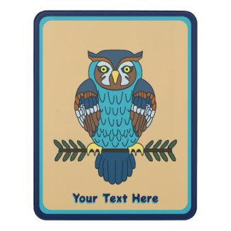 Nordic Folk Art Owl