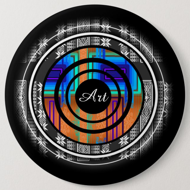 Nordic Future Monogram Button (Front)