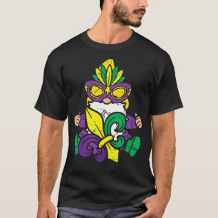 Nordic Gnome Jester Mardi Gras Carnival Tomte Men  T-Shirt