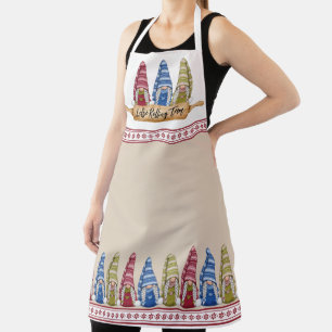 Nordic Gnome   Lefse Rollingg Team Apron