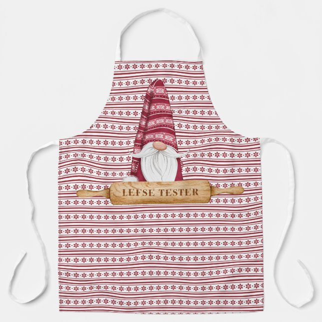 Nordic Gnome | Lefse Tester Apron (Front)