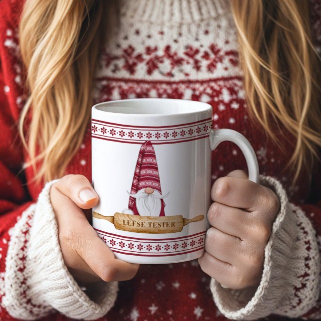 Nordic Gnome | Lefse Tester Coffee Mug (Creator Uploaded)