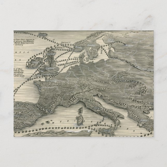 Nordic Invasions Postcard (Front)