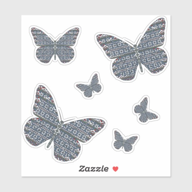 Nordic Monarch Contour Sticker (Sheet)