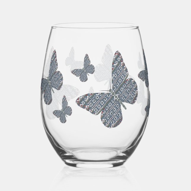 Nordic Monarch Stemless Wine Glass (Front)