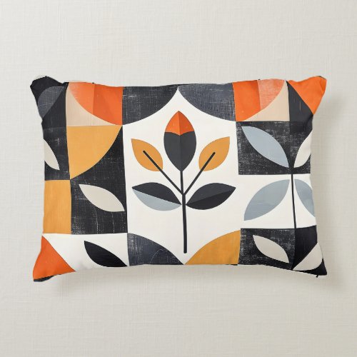 Nordic Nature Pattern Design 2 Accent Pillow