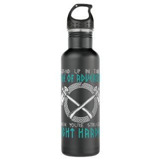 Nordic Norse Mythology Berserker Viking Stainless Steel Water Bottle