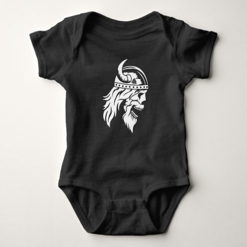 Nordic Odin God valhalla Viking Norse mythology Baby Bodysuit
