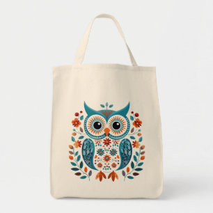 Nordic Owl Tote Bag