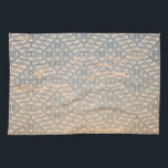 Nordic pastel traditional pattern design kitchen towel<br><div class="desc">Nordic pastel traditional pattern design with elements from Latvian Lielvarde belt</div>