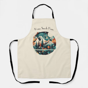 Nordic Pines & Peaks, custom Apron