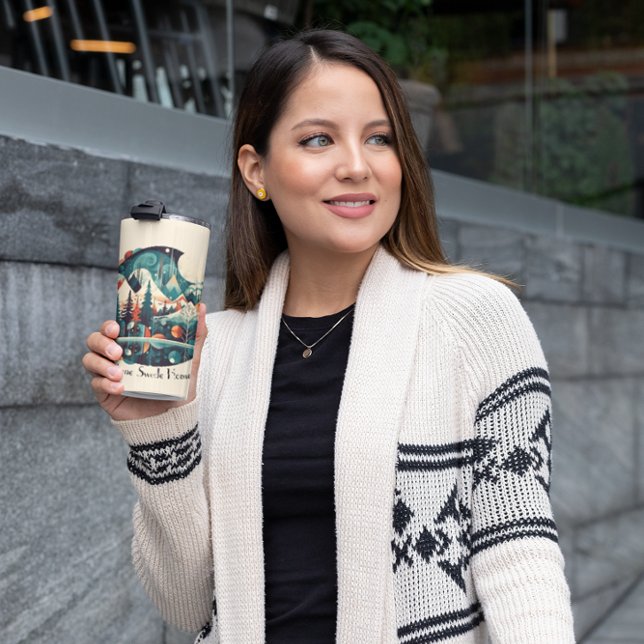 Nordic Pines & Peaks, custom Insulated Tumbler (Creator Uploaded)