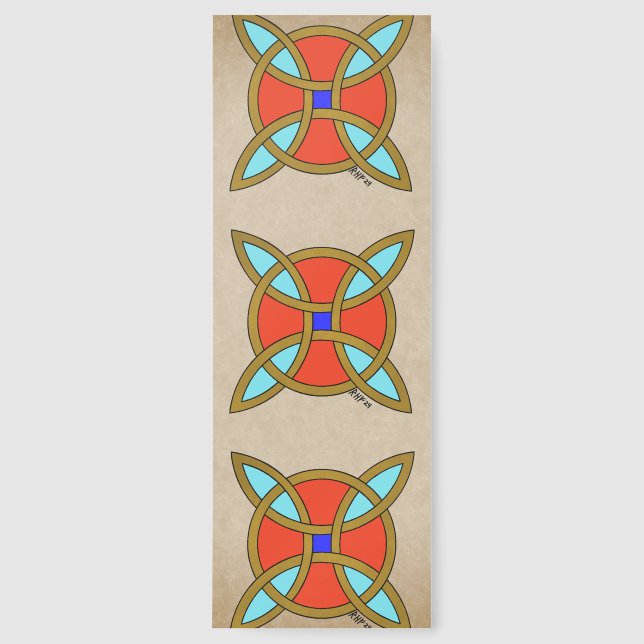 Nordic Protection from Witchcraft or Witch's Knot Bookmarks (Front)