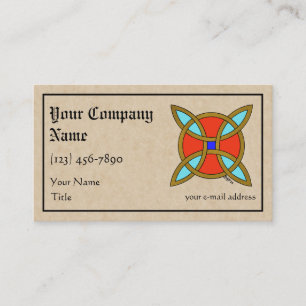 Nordic Protection from Witchcraft or Witch's Knot Business Card