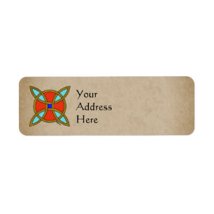 Nordic Protection from Witchcraft or Witch's Knot Label