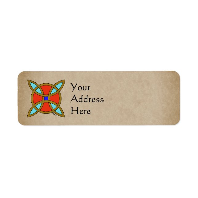 Nordic Protection from Witchcraft or Witch's Knot Label (Front)