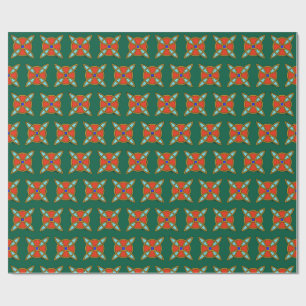Nordic Protection from Witchcraft or Witch's Knot Wrapping Paper