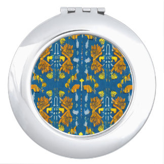 Nordic Reflections - An Ode to Svenskt Tenn Compact Mirror