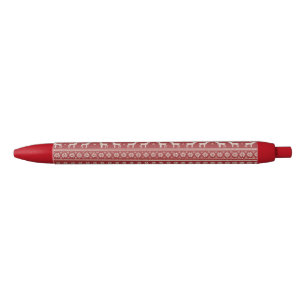 Nordic Reindeer Christmas Pen