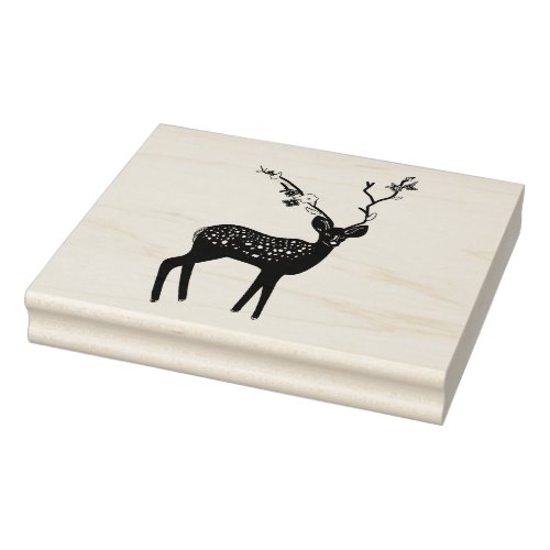 Nordic Reindeer  Rubber Stamp