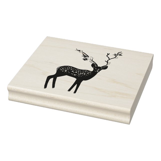 Nordic Reindeer  Rubber Stamp (Stamp)