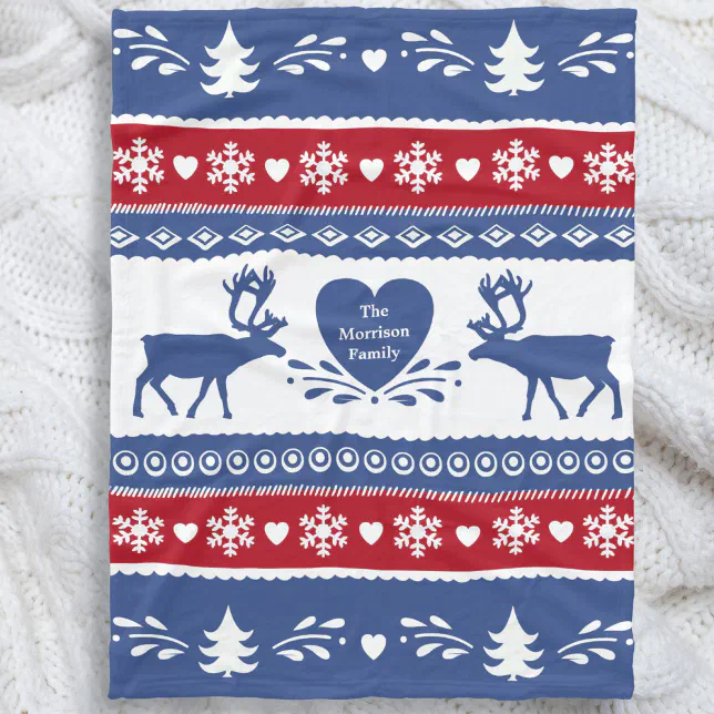 Nordic Hearts Quilted Blanket NCU0NXD1252