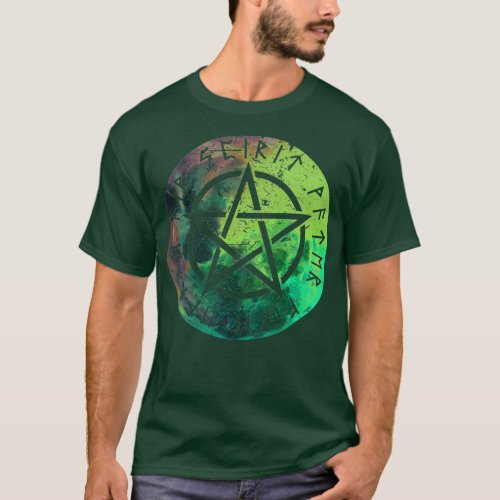 Nordic Runes Pentacle Elements Earth Fire Water Sp