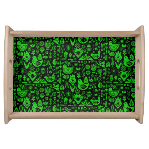 Nordic Scandinavian Christmas Decorations Serving Tray